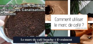 Le marc de café bouche-t-il vraiment les canalisations