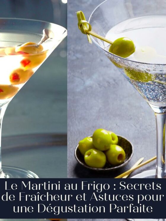Le Martini au Frigo : Secrets de Fraîcheur et Astuces pour une Dégustation Parfaite