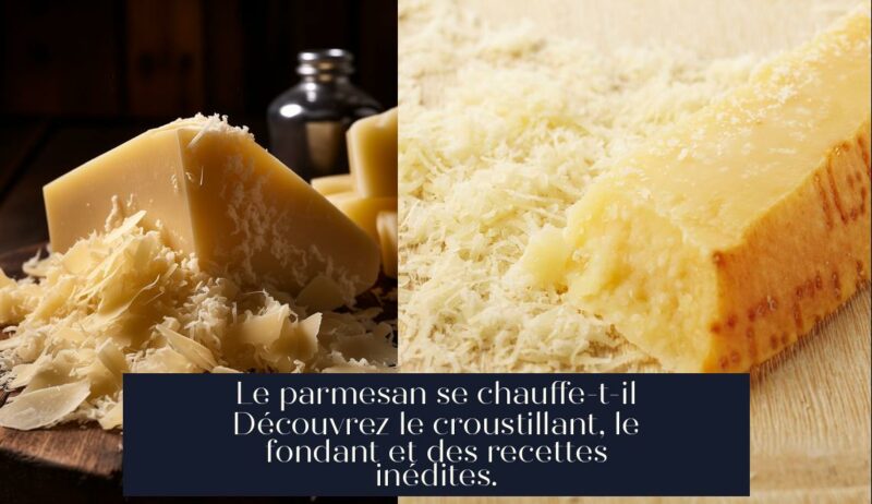 Le parmesan se chauffe-t-il Découvrez le croustillant, le fondant et des recettes inédites.
