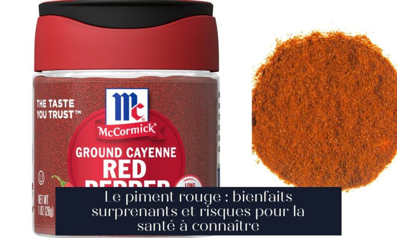 Le piment rouge : bienfaits surprenants et risques pour la santé à connaître