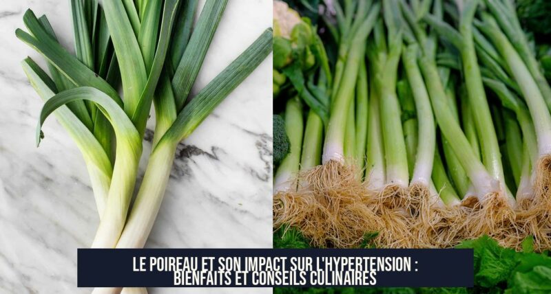 Le poireau et son impact sur l'hypertension : bienfaits et conseils culinaires