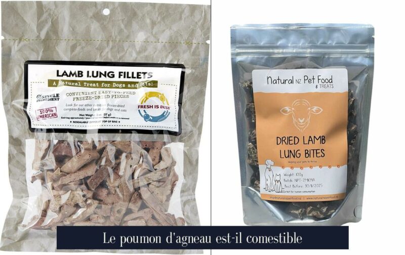 Le poumon d'agneau est-il comestible