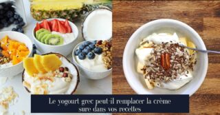 Le yogourt grec peut-il remplacer la crème sure dans vos recettes