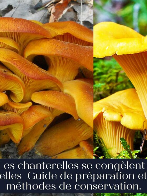 Les chanterelles se congèlent-elles Guide de préparation et méthodes de conservation.