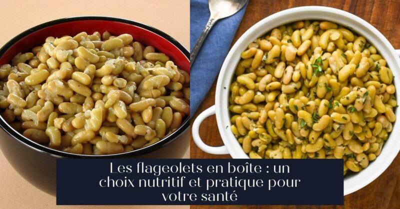 Les flageolets en boîte : un choix nutritif et pratique pour votre santé