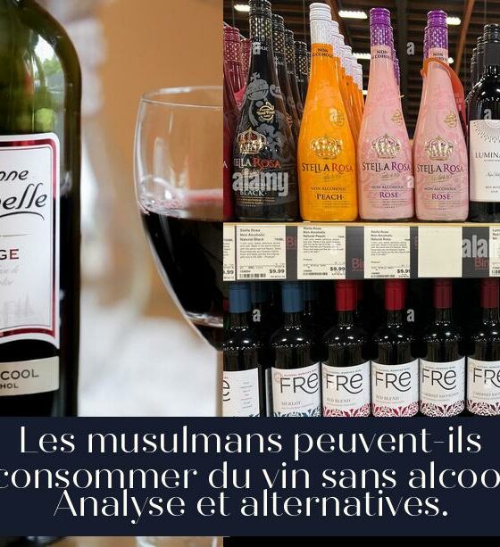 Les musulmans peuvent-ils consommer du vin sans alcool Analyse et alternatives.