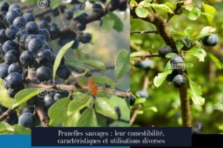 Prunelles sauvages : leur comestibilité, caractéristiques et utilisations diverses