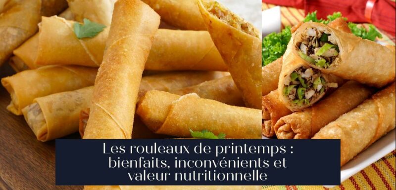 Les rouleaux de printemps : bienfaits, inconvénients et valeur nutritionnelle