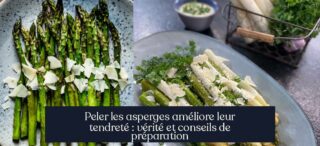 Peler les asperges améliore leur tendreté : vérité et conseils de préparation