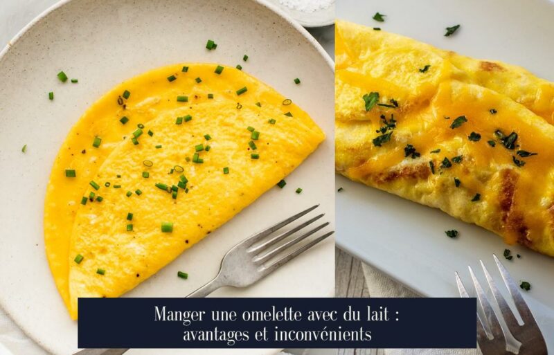 Manger une omelette avec du lait : avantages et inconvénients