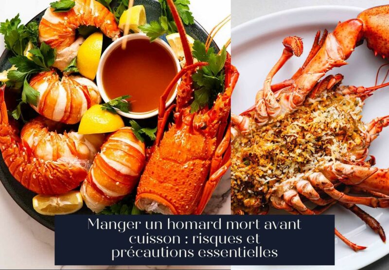 Manger un homard mort avant cuisson : risques et précautions essentielles