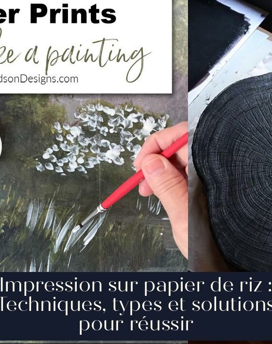 Impression sur papier de riz : Techniques, types et solutions pour réussir