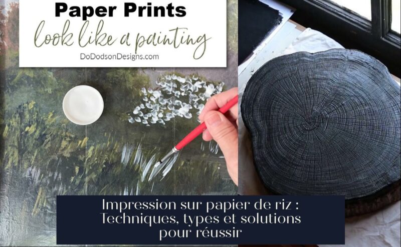 Impression sur papier de riz : Techniques, types et solutions pour réussir