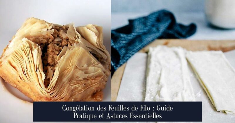 Congélation des Feuilles de Filo : Guide Pratique et Astuces Essentielles