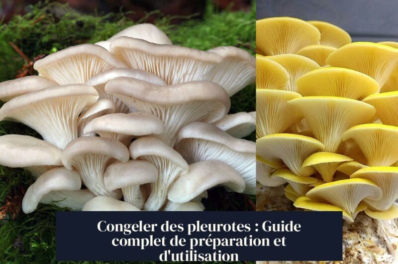 Congeler des pleurotes : Guide complet de préparation et d'utilisation