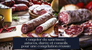 Congeler du saucisson : astuces, durée et conseils pour une congélation réussie