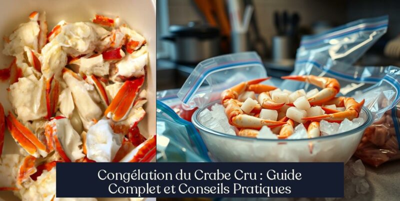 Congélation du Crabe Cru : Guide Complet et Conseils Pratiques