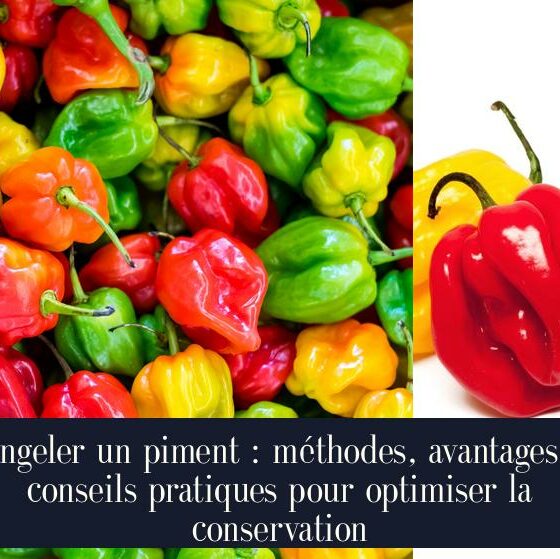 Congeler un piment : méthodes, avantages et conseils pratiques pour optimiser la conservation