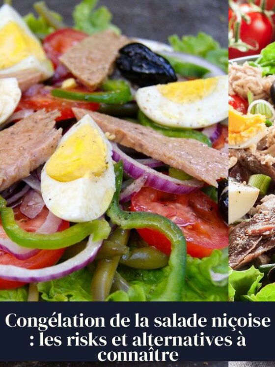 Congélation de la salade niçoise : les risks et alternatives à connaître