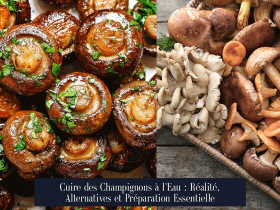 Cuire des Champignons à l'Eau : Réalité, Alternatives et Préparation Essentielle