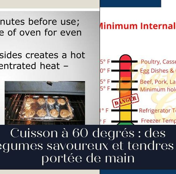 Cuisson à 60 degrés : des légumes savoureux et tendres à portée de main