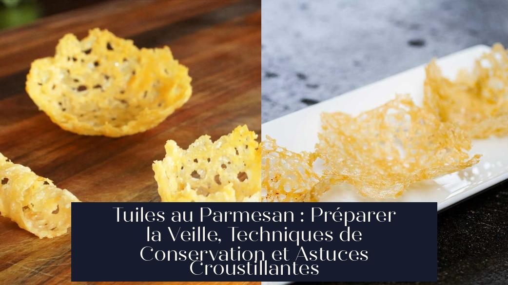 Peut On Faire Des Tuiles Au Parmesan La Veille