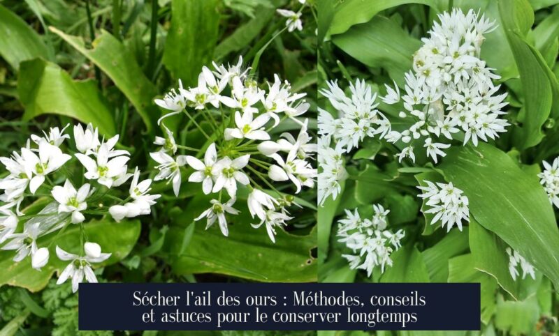 Sécher l'ail des ours : Méthodes, conseils et astuces pour le conserver longtemps