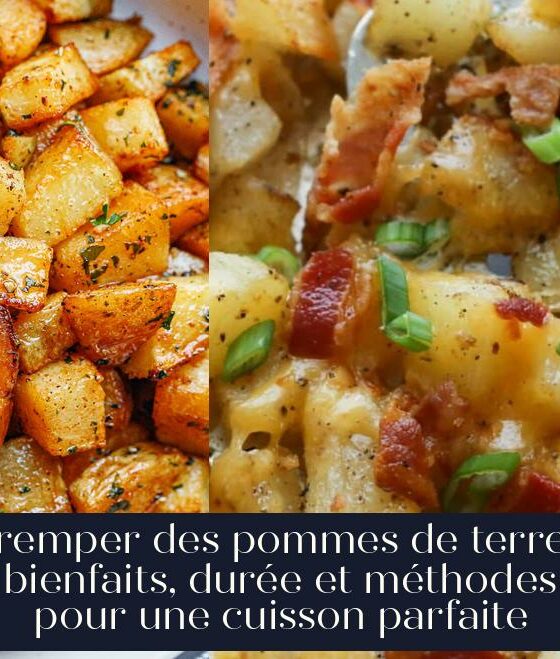 Tremper des pommes de terre : bienfaits, durée et méthodes pour une cuisson parfaite