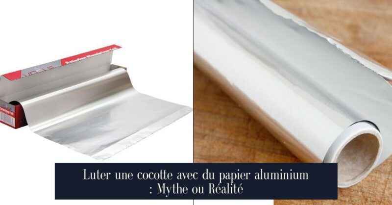 Luter une cocotte avec du papier aluminium : Mythe ou Réalité