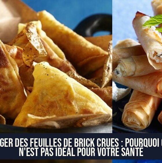 Manger des Feuilles de Brick Crues : Pourquoi Cela N'est Pas Idéal pour Votre Santé