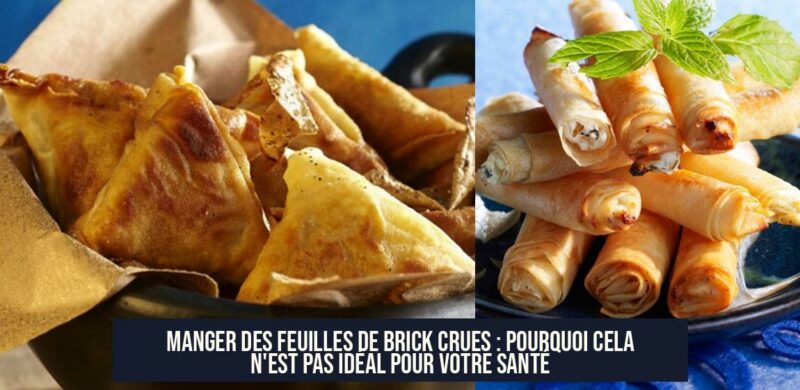 Manger des Feuilles de Brick Crues : Pourquoi Cela N'est Pas Idéal pour Votre Santé