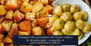 Manger des pommes de terre cuites le lendemain : conseils et précautions à suivre