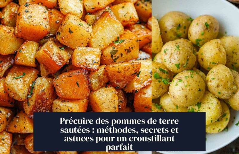 Précuire des pommes de terre sautées : méthodes, secrets et astuces pour un croustillant parfait