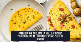 Préparer une omelette la veille : conseils pour conserver et réchauffer sans perte de qualité