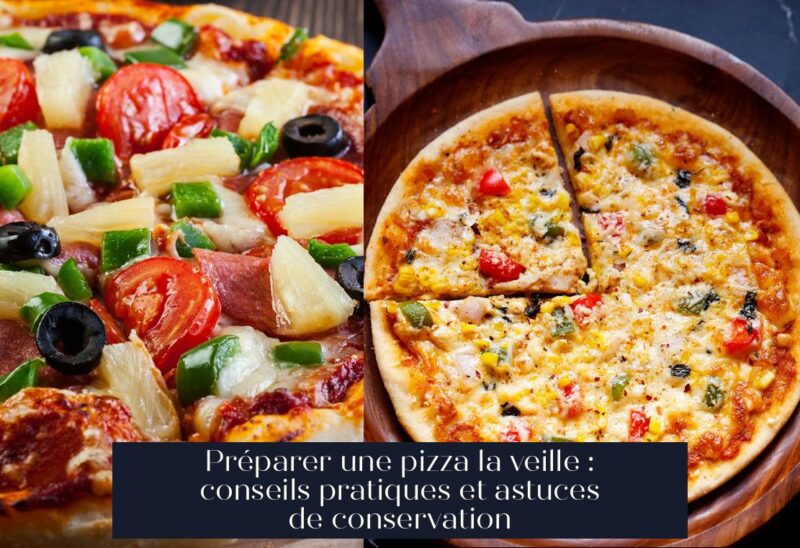 Préparer une pizza la veille : conseils pratiques et astuces de conservation