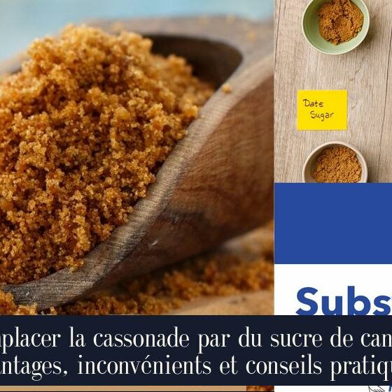 Remplacer la cassonade par du sucre de canne : avantages, inconvénients et conseils pratiques