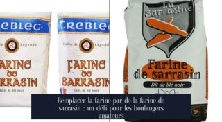 Remplacer la farine par de la farine de sarrasin : un défi pour les boulangers amateurs