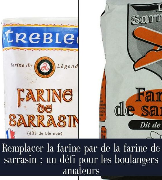 Remplacer la farine par de la farine de sarrasin : un défi pour les boulangers amateurs