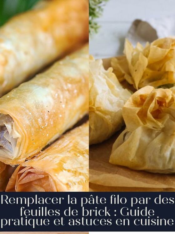 Remplacer la pâte filo par des feuilles de brick : Guide pratique et astuces en cuisine