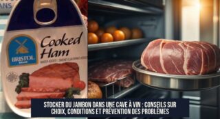 Stocker du jambon dans une cave à vin : conseils sur choix, conditions et prévention des problèmes