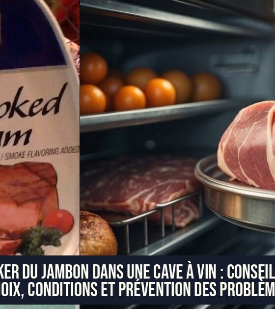 Stocker du jambon dans une cave à vin : conseils sur choix, conditions et prévention des problèmes