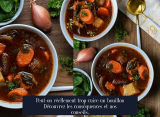 Peut-on réellement trop cuire un bouillon Découvrez les conséquences et nos conseils.