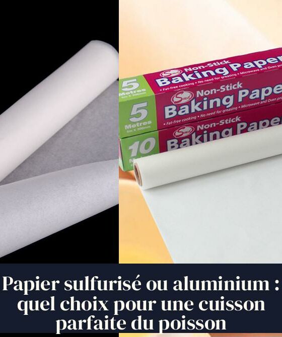 Papier sulfurisé ou aluminium : quel choix pour une cuisson parfaite du poisson