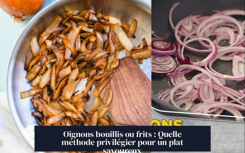 Oignons bouillis ou frits : Quelle méthode privilégier pour un plat savoureux
