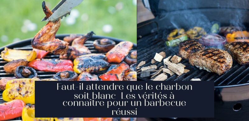 Faut-il attendre que le charbon soit blanc Les vérités à connaître pour un barbecue réussi