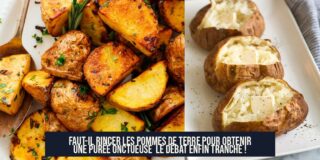 Faut-il rincer les pommes de terre pour obtenir une purée onctueuse Le débat enfin tranché !