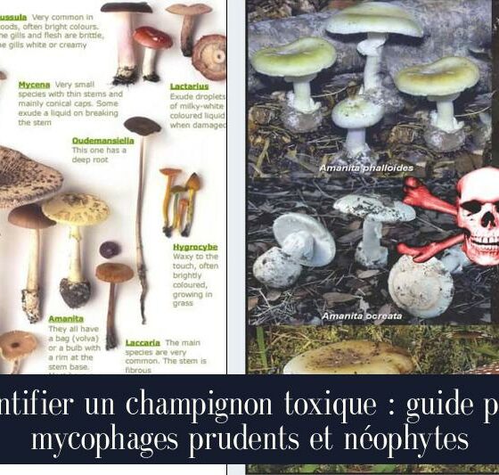 Identifier un champignon toxique : guide pour mycophages prudents et néophytes