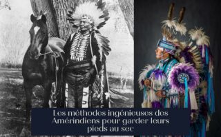Les méthodes ingénieuses des Amérindiens pour garder leurs pieds au sec