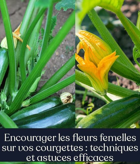 Encourager les fleurs femelles sur vos courgettes : techniques et astuces efficaces