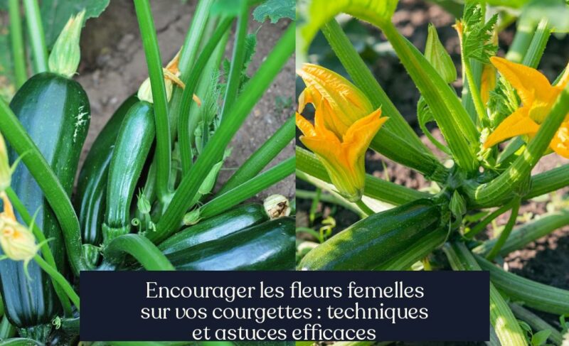 Encourager les fleurs femelles sur vos courgettes : techniques et astuces efficaces